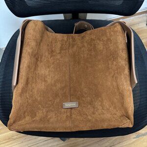 Songmont Large Drippy Tote Bag - Caramel